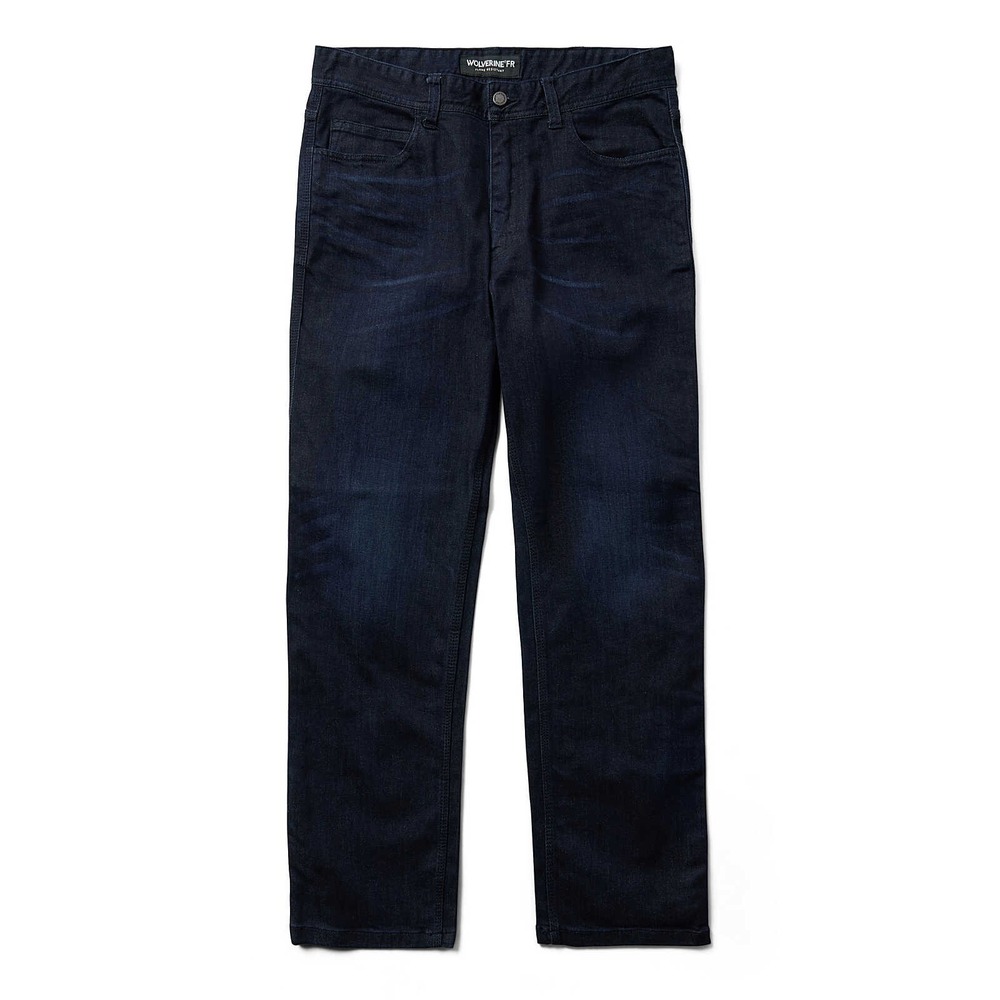 Wolverine® FR Men's 44x30‎ (Flame Resistant) Stretch Denim in Rinse Wash